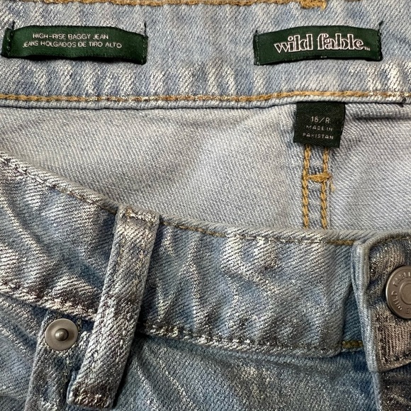Wild Fable High-Rise Baggy Jean Size 16 - Picture 4 of 7